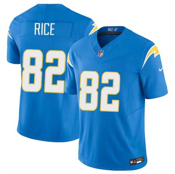 Men & Women & Youth Los Angeles Chargers #82 Brenden Rice Light Blue 2024 Draft F.U.S.E. Vapor Limited Stitched Jersey,We sell and wholesale Men & Women & Youth Los Angeles Chargers #82 Brenden Rice Light Blue 2024 Draft F.U.S.E. Vapor Limited Stitched Jersey on line form chian!